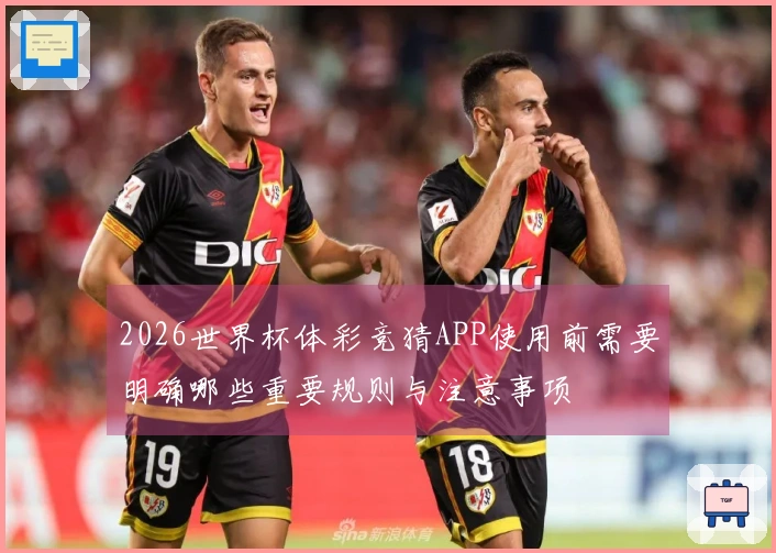 2026世界杯体彩竞猜APP使用前需要明确哪些重要规则与注意事项